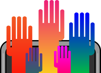 North Dakota Needs Skilled Humans to Advance AI Colored hands rising from computer monitor